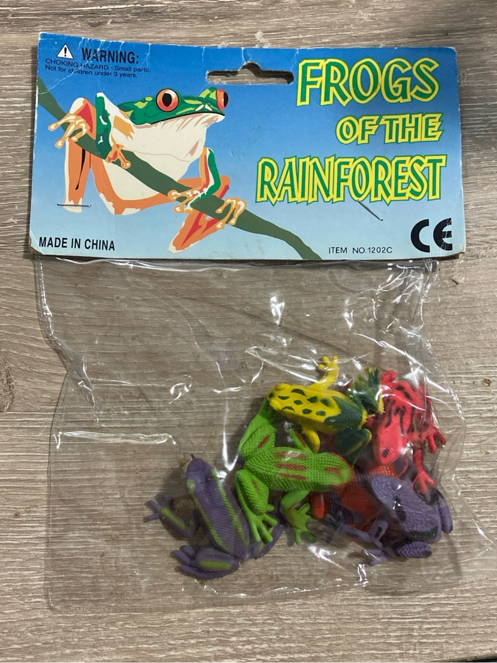 Vintage Frogs of the Rainforest Toy Pack - Multi Color